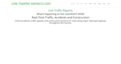 Desktop Screenshot of live-traffic-reports.com
